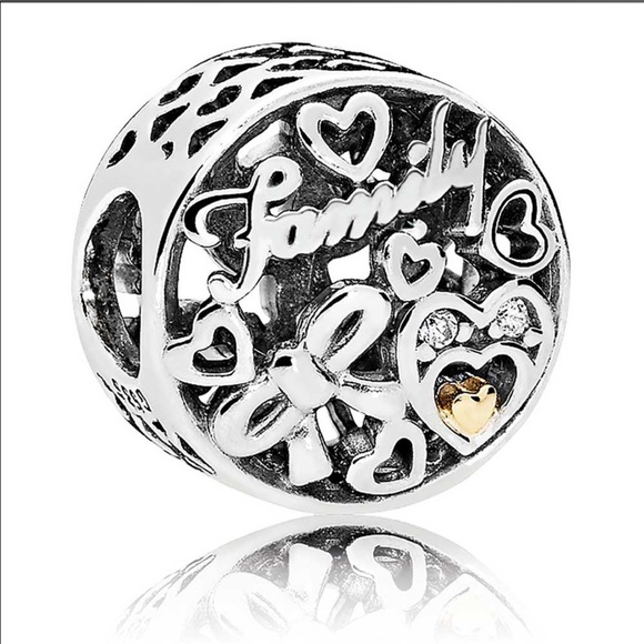 Pandora Jewelry - PANDORA Family Charm with Yellow Heart